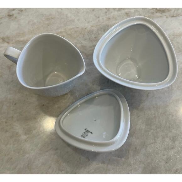 Hutschenreuther Selb Bavarian porcelain creamer and sugar set - Picture 3 of 12